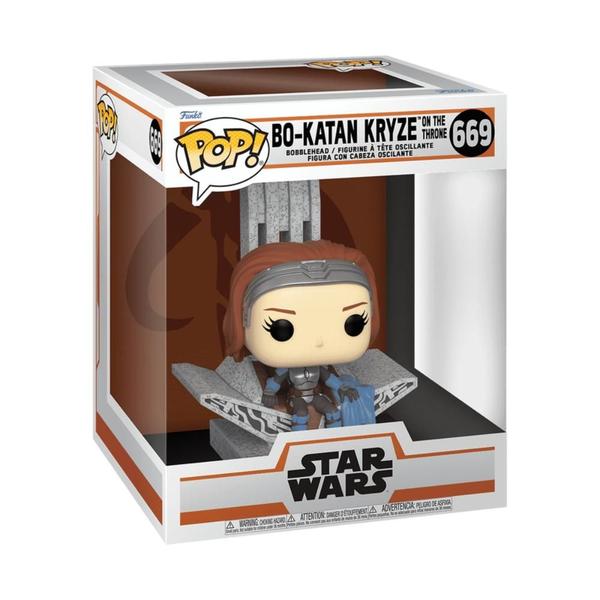 Imagem de Funko Pop The Mandalorian 669 Bo-Katan Kryze on the Throne