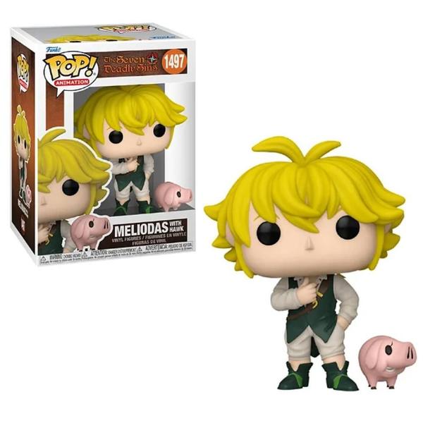 Imagem de Funko Pop The Seven Deadly Sins 1497 Meliodas With Hawk