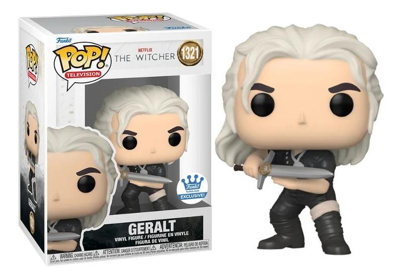 Funko Pop! The Witcher Geralt 1321 Exclusivo Imagem de Funko Pop! The Witcher Geralt 1321 Exclusivo