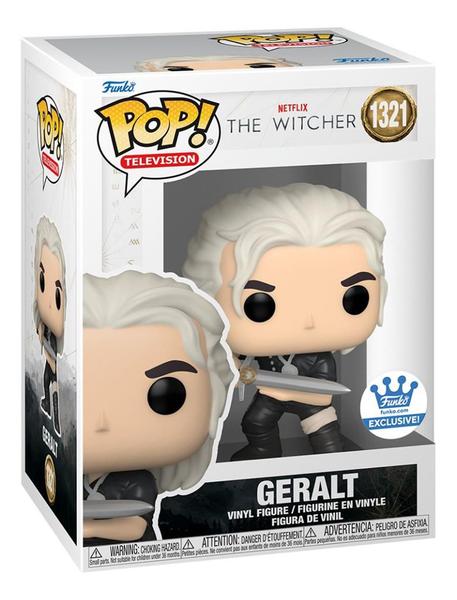 Funko Pop! The Witcher Geralt 1321 Exclusivo Imagem de Funko Pop! The Witcher Geralt 1321 Exclusivo