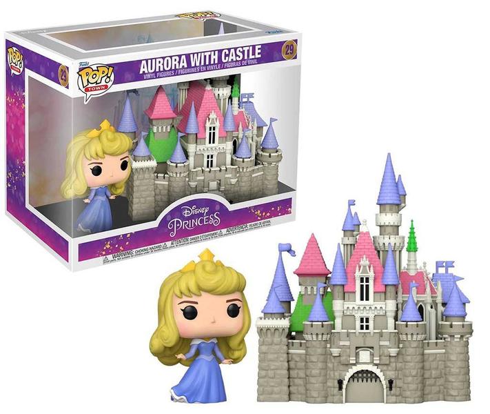 Imagem de Funko Pop Town Disney Princesa Aurora com Castelo  29