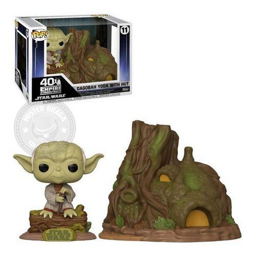 Imagem de Funko Pop Town Star Wars Dagobah Yoda With Hut 11