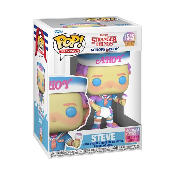 Imagem de Funko Pop! TV: Stranger Things - Steve (Scoops Ahoy)