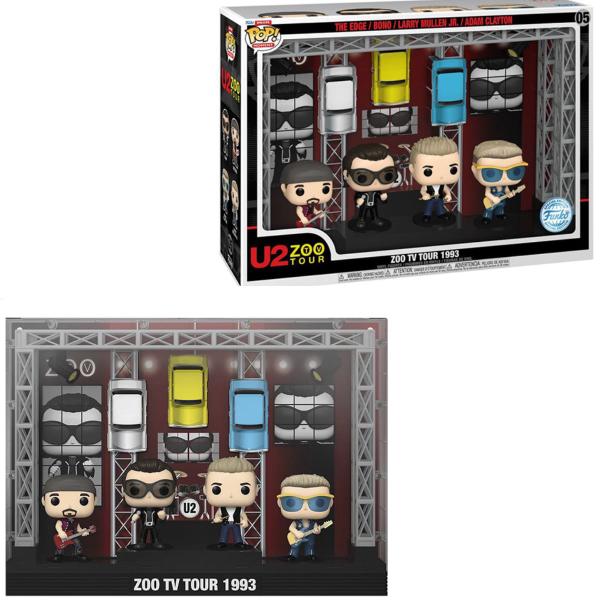 Imagem de Funko Pop U2 Zoo Tv Tour 1993 05 Pop! Rocks Moment U2 Show