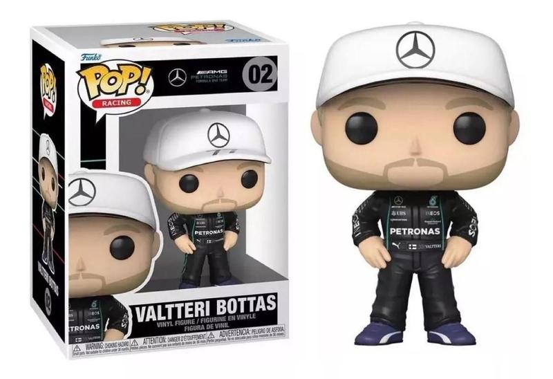 Imagem de Funko Pop Valteri Bottas 02 Formula 1 Mercedes