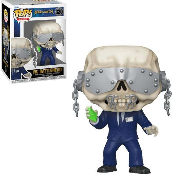 Imagem de Funko Pop Vic Rattlehead 320 Pop! Rocks Megadeth