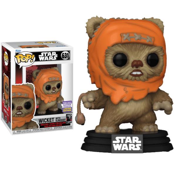 Imagem de Funko Pop Wicket 631 Pop! Star Wars Return Jedi SDCC 2023