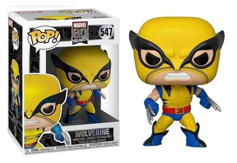 Imagem de Funko Pop Wolverine 547 First Appearance X-Men Marvel 80 Anos