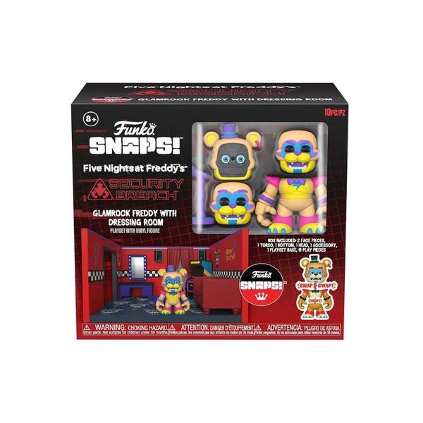 Imagem de Funko Snaps Five Nights Freddy's Glamrock Freddy w/ Room