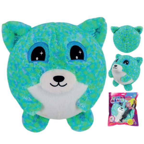 Imagem de Funn BALL Colorful 15CM Bola com Pelucia Verde Unitoys 2821