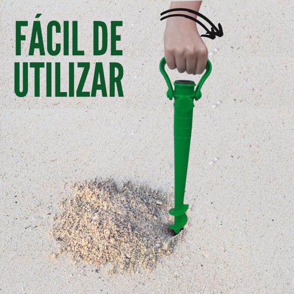 Fura areia suporte para guarda-sol universal vara pesca - Importway Imagem de Fura areia suporte para guarda-sol universal vara pesca