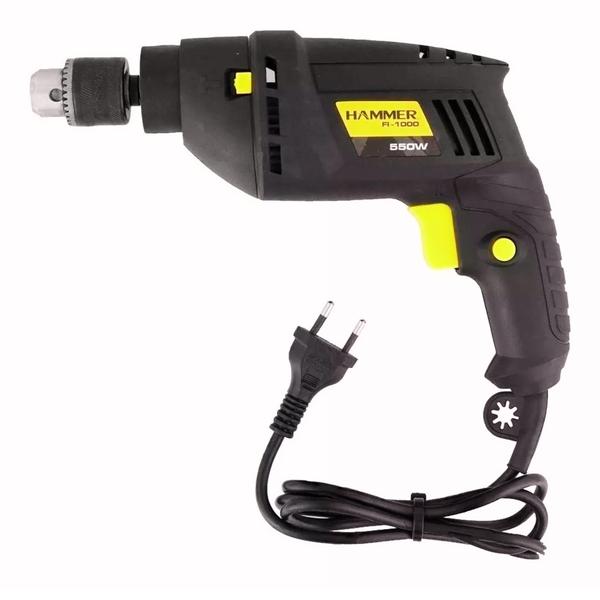 Imagem de Furadeira de Impacto 3/8"(10mm) 110V/127V 550W Hammer FI1000