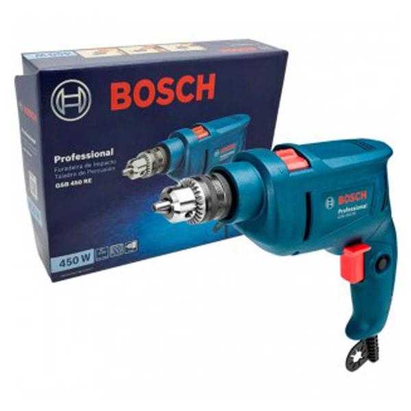 Imagem de Furadeira de Impacto Bosch GSB 450 RE 450W 220V