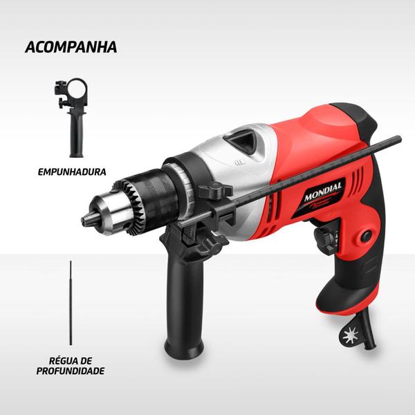 Imagem de Furadeira de Impacto Mondial Power Tools FFI-05