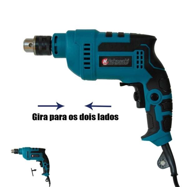 Imagem de Furadeira de Impacto Parafussadeira 10mm 850w Profissional!!!