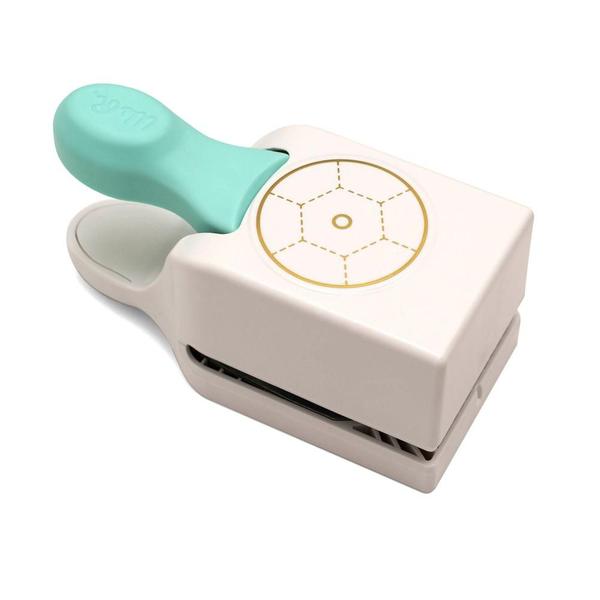 Furador com vinco Circular - Punch Embossing We R - WE ARE Imagem de Furador com vinco Circular - Punch Embossing We R