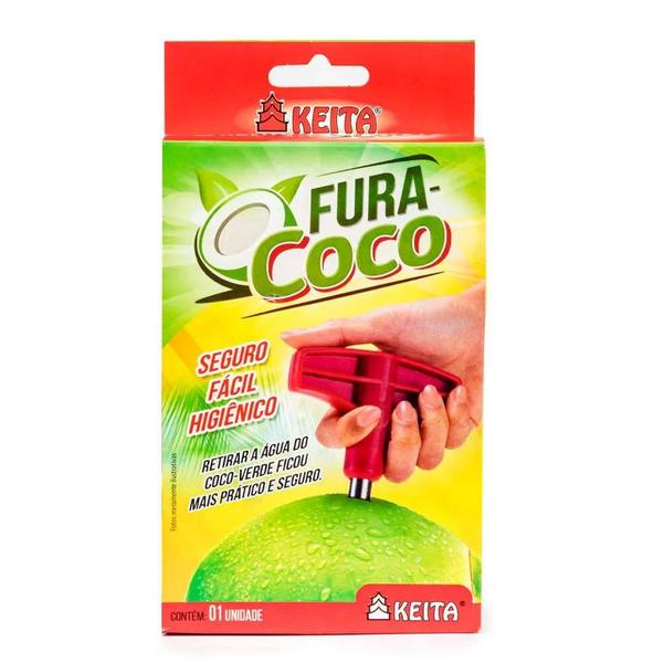 Imagem de Furador de Coco Pratico Keita 