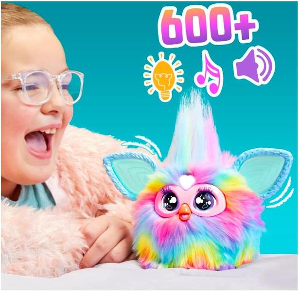 Imagem de Furby Tie Dye Pelúcia Interativo Hasbro F8900