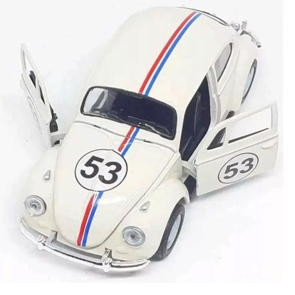 Imagem de Fusca de Metal Fricção Herbie 1:32 Atacado Revender Lojista