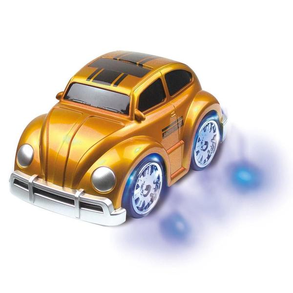 Imagem de Fusca Dourado Racing Club Tunning Sem Caixa Controle Remoto