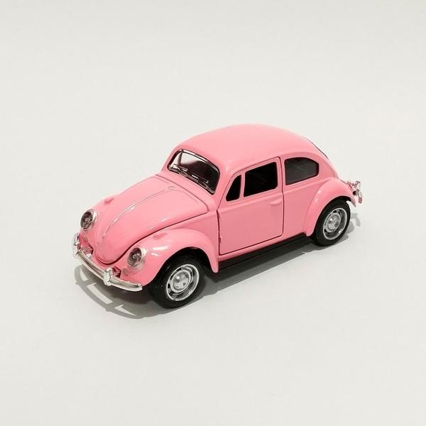 Imagem de Fusca Miniatura de Ferro C/ Portas Fricção Carrinho Metal Colecionador Brinquedo