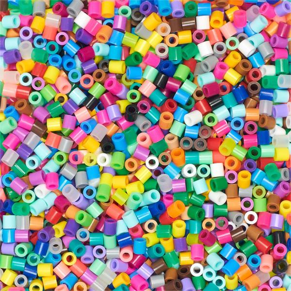 Imagem de Fuse Beads Jar Perler Multi-Mix, cores variadas, pacote 22000