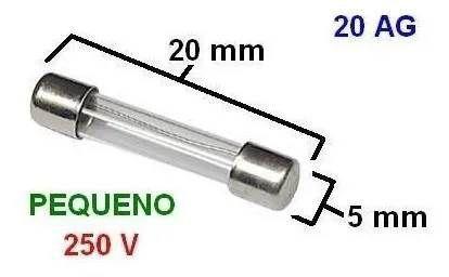 Imagem de Fusível de vidro 4A 5x20mm com 50 peças