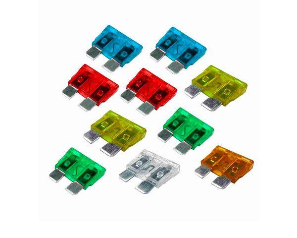 Fusível Lâmina Universal Kit Emergência com 10 Peças - DNI 316000 - Multcomercial Imagem de Fusível Lâmina Universal Kit Emergência com 10 Peças - DNI 316000