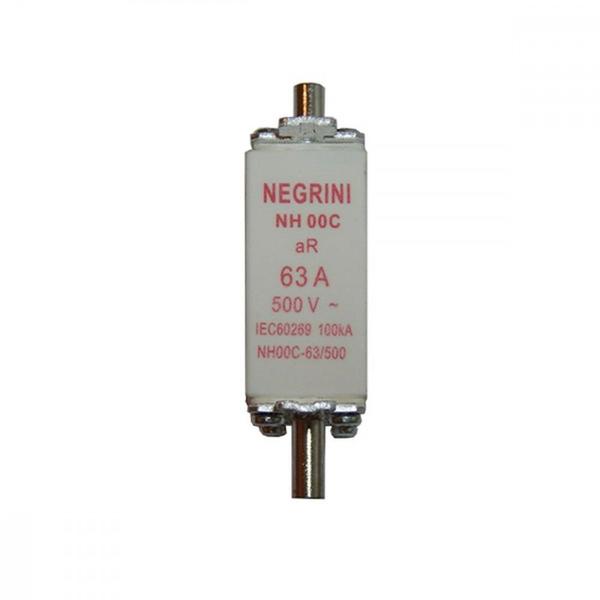 Imagem de Fusivel Nh Negrini Ultra Rapido 00/ 63A  Nh-00C-63/500Ur