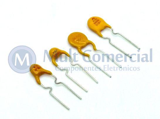 Imagem de Fusível Resetável RXEF040 PTC 0.4A 72V PolySwitch Termistor  - Cód. Loja 5136