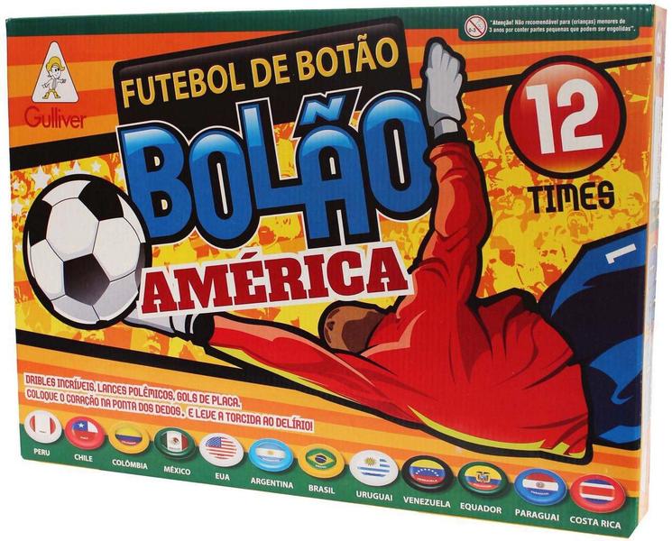 Imagem de Futebol Botão Bolão 12 Times Seleções Jogo Menino Original