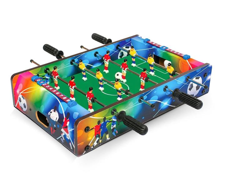 Imagem de Futebol De Mesa Pebolim Totó Com Bolas Colorida