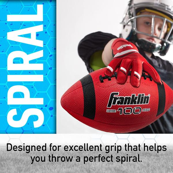 Imagem de Futebol Franklin Sports Grip Rite 100 Rubber Junior