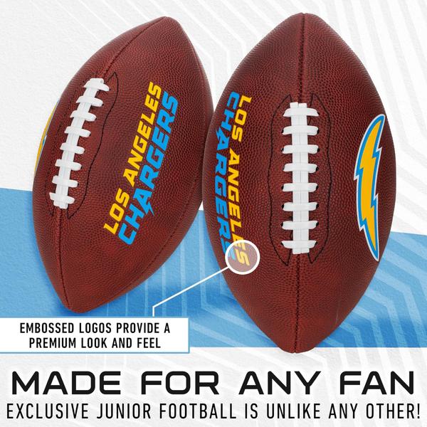 Futebol Franklin Sports NFL Los Angeles Chargers Youth Imagem de Futebol Franklin Sports NFL Los Angeles Chargers Youth