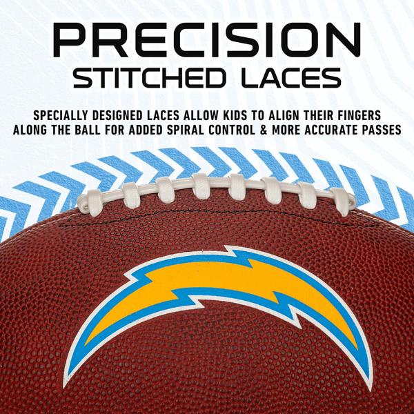 Futebol Franklin Sports NFL Los Angeles Chargers Youth Imagem de Futebol Franklin Sports NFL Los Angeles Chargers Youth
