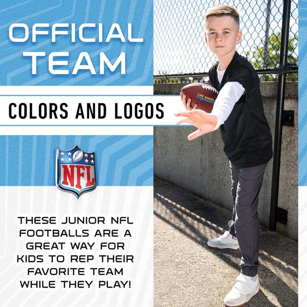 Futebol Franklin Sports NFL Los Angeles Chargers Youth Imagem de Futebol Franklin Sports NFL Los Angeles Chargers Youth