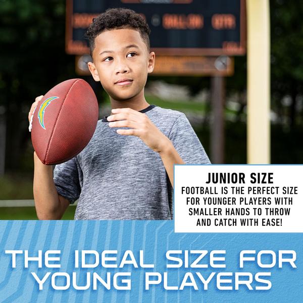 Futebol Franklin Sports NFL Los Angeles Chargers Youth Imagem de Futebol Franklin Sports NFL Los Angeles Chargers Youth