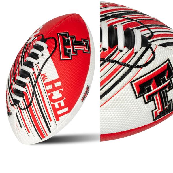 Imagem de Futebol Franklin Sports Texas Tech Red Raiders 8.5