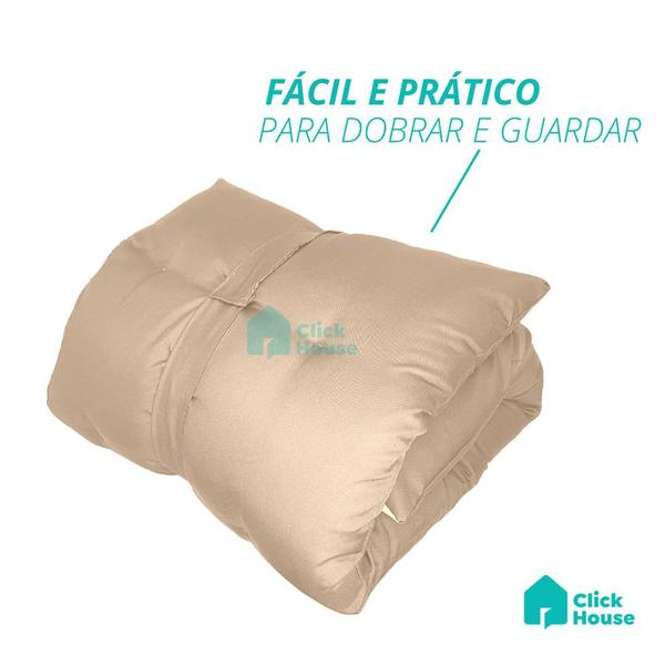 Imagem de Futon Colchonete Dobrável Solteiro Almofada Decorativo Varias Cores 60x170 cm