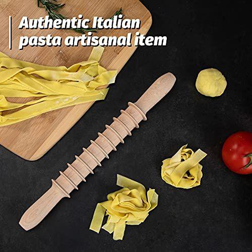 G Beech Wood 14mm Pappardelle Pasta Cutter Noodle Noodle Lavce Roller Docker Massa Cortador de Madeira Rolo Rolo Pin Spaghetti Fabricante de Macarrão Cortador de Macarrão Rolando Pin Cozinha Cozinha Cozinha - /G Imagem de G Beech Wood 14mm Pappardelle Pasta Cutter Noodle Noodle Lavce Roller Docker Massa Cortador de Madeira Rolo Rolo Pin Spaghetti Fabricante de Macarrão Cortador de Macarrão Rolando Pin Cozinha Cozinha Cozinha