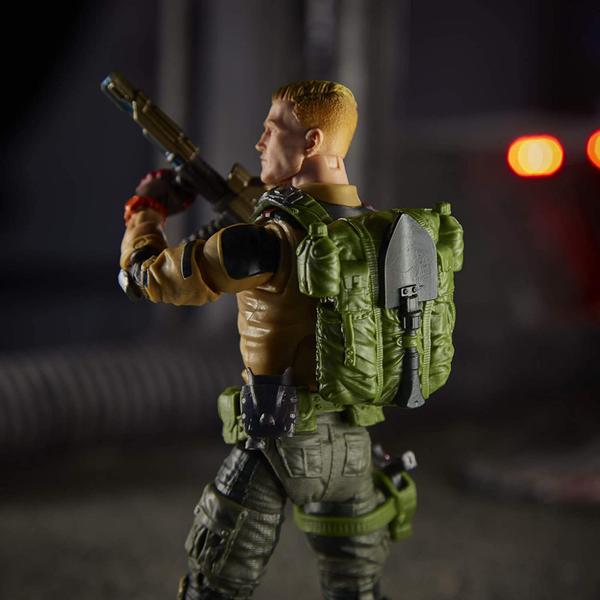 Imagem de G.I. Joe Classificado série Duke Action Figure Collectible 04 Brinquedo Premium com Múltiplos Acessórios Escala de 6 Polegadas com Arte de Pacote Personalizado (Deco Pode Variar)