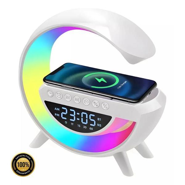 Imagem de G Speaker Smart Station Caixa De Som Bluetooth Carregador Indução Led Rgb