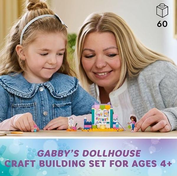 Imagem de Gabby's Dollhouse Criando com Bebê Caixa  Lego 10795