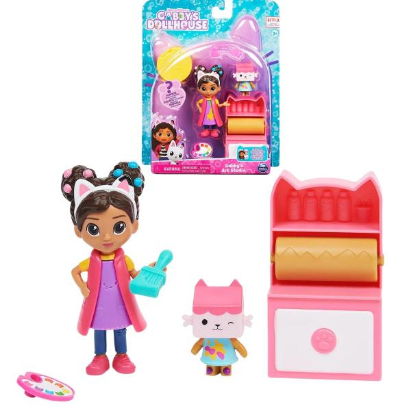 Imagem de Gabby's Dollhouse Pack Cat tivity Art Studio Sunny