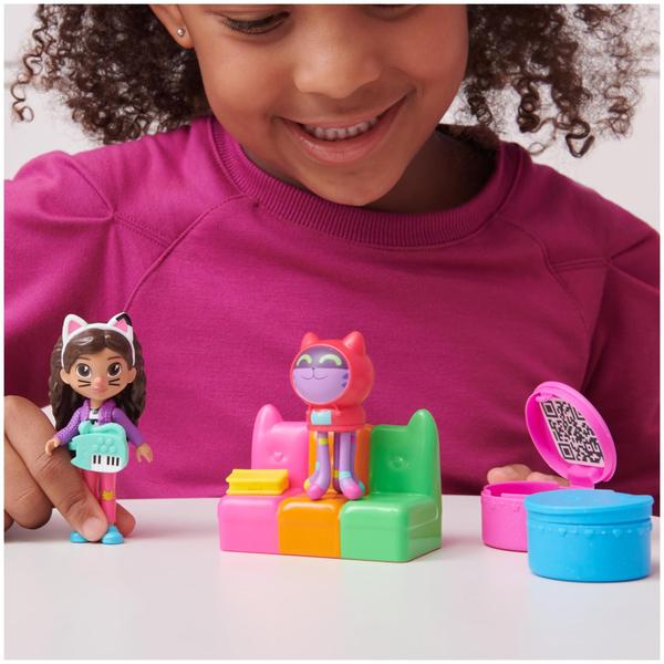 Imagem de Gabby's Dollhouse - Pacote Surpresa Exclusivo Amazon com Figuras, Móveis e Brinquedos para Crianças (3+)