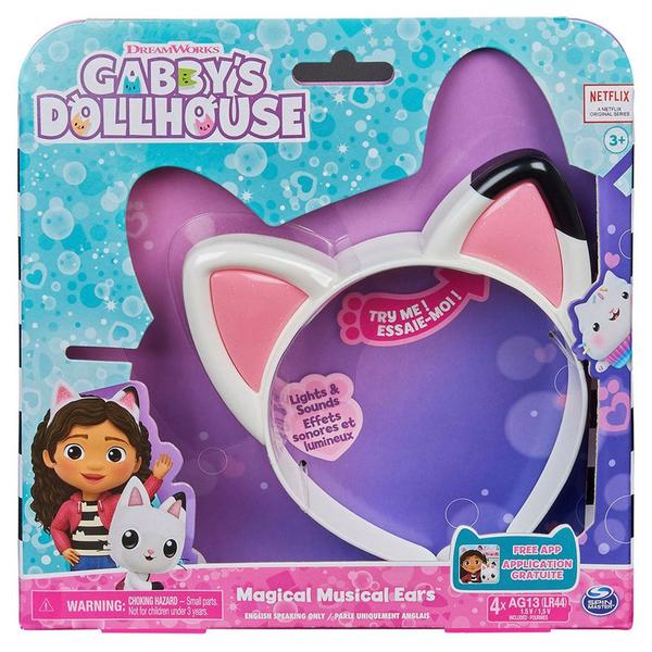 Imagem de Gabby's Dollhouse - Tiara Orelhas Musicais Mágicas - Sunny