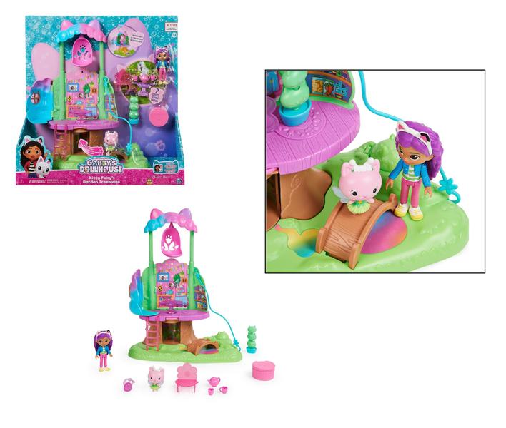 Imagem de Gabbys Dollhouse Kitty Fadinha Casa Na Arvore Playset Boneca