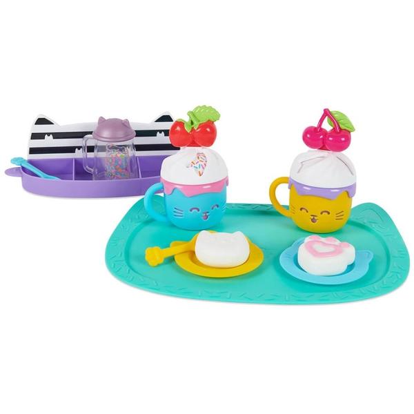 Gabbys dollhouse set de chocolate quente com doces sunny Imagem de Gabbys dollhouse set de chocolate quente com doces sunny