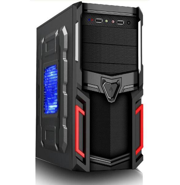 Imagem de Gabinete Atx Gamer Pc Xway 01130 C/fonte 600w Cooler 120mm