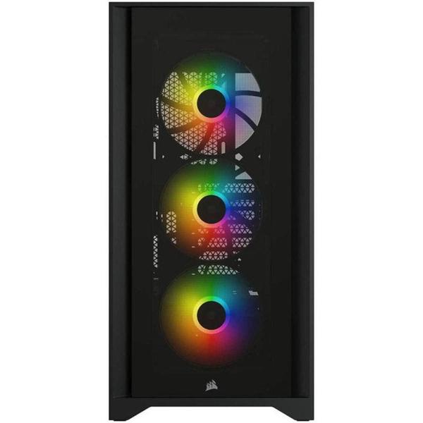 Imagem de Gabinete Atx Mid Tower 4000 Series 4000x RGB Black Cc-9011204-WW